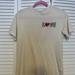 Love keith Harding Cream T-Shirt